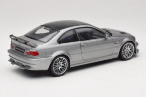 BMW M3 E46 GTR Street Sølvgrå Kyosho 1:18 08507S Metal — billede 3 af 8