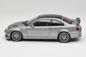 BMW M3 E46 GTR Street Sølvgrå Kyosho 1:18 08507S Metal — billede 4 af 8