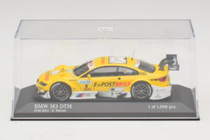 BMW M3 E92 #8 D. Werner BMW Team Schnitzer DTM 2012 Minichamps 1:43 410122208 Metal — billede 4 af 5