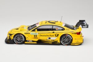 BMW M3 E92 #22 T. Glock BMW Team MTEK DTM 2013 Minichamps 1:18 100132222 Metal — billede 4 af 8