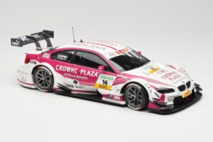 BMW M3 E92 DTM #16 BMW Team RMG A. Priaulx 2013 Minichamps 1:18 100132216 Metal — billede 6 af 8