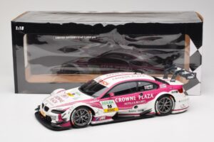 BMW M3 E92 DTM #16 BMW Team RMG A. Priaulx 2013 Minichamps 1:18 100132216 Metal — billede 8 af 8