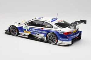 BMW M3 E92 #2 D. Werner BMW Team Schnitzer DTM 2013 Minichamps 1:18 100132202 Metal — billede 7 af 8