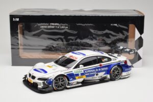 BMW M3 E92 #2 D. Werner BMW Team Schnitzer DTM 2013 Minichamps 1:18 100132202 Metal — billede 8 af 8