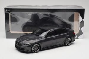 BMW M3 G80 Sort Metallic Minichamps 1:18 155020202 Metal — billede 6 af 6