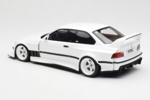 BMW M3 GTR E36 Khyzyl Saleem Alpine Hvid Otto 1:18 OT1051 Resin — billede 5 af 6