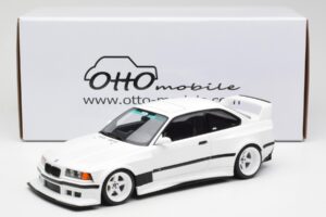 BMW M3 GTR E36 Khyzyl Saleem Alpine Hvid Otto 1:18 OT1051 Resin — billede 6 af 6