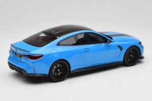 BMW M4 CS G82 Riviera Blue GT Spirit 1:18 GT511 Resin — billede 2 af 6