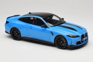 BMW M4 CS G82 Riviera Blue GT Spirit 1:18 GT511 Resin — billede 4 af 6
