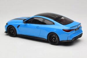 BMW M4 CS G82 Riviera Blue GT Spirit 1:18 GT511 Resin — billede 5 af 6