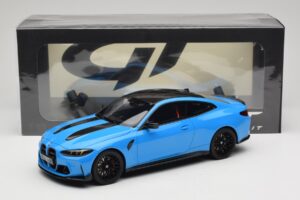 BMW M4 CS G82 Riviera Blue GT Spirit 1:18 GT511 Resin — billede 6 af 6