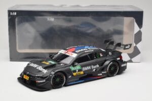 BMW M4 F82 #7 BMW Team RBM B. Spengler DTM 2018 Minichamps 1:18 155182807 Metal — billede 6 af 6