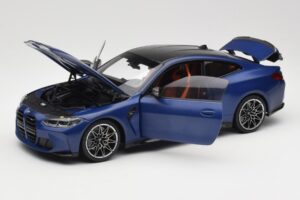 BMW M4 G82 Blå Metallic Minichamps 1:18 113020123 Metal — billede 2 af 8