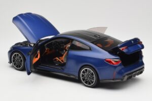 BMW M4 G82 Blå Metallic Minichamps 1:18 113020123 Metal — billede 5 af 8