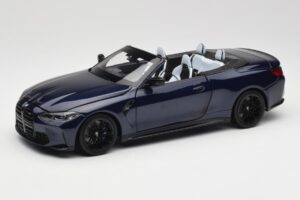 BMW M4 G82 Cabriolet Blå Metallic Minichamps 1:18 110021031 Metal