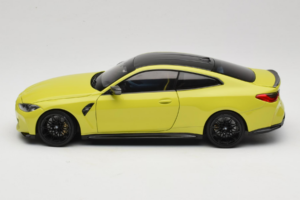 BMW M4 G82 Gul Forhandler Udgave Minichamps 1:18 80435A51949-R1 Metal — billede 6 af 10