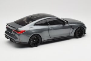 BMW M4 G82 Grå Metallic Minichamps 1:18 113020124 Metal — billede 3 af 8