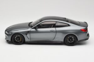 BMW M4 G82 Grå Metallic Minichamps 1:18 113020124 Metal — billede 4 af 8