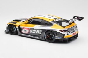 BMW M4 G82 GT3 Rowe Racing #98 ADAC 24 Hours Nürburgring 2022 Minichamps 1:18 113222098 Metal — billede 7 af 8