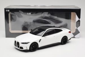 BMW M4 G82 Hvid Minichamps 1:18 155020122 Metal — billede 6 af 6