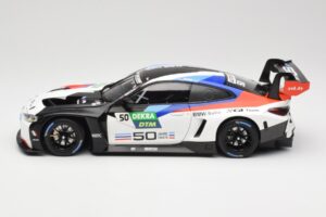 BMW M4 GT3 Ceccato Racing #50 T. Glock DTM Imola 2022 Minichamps 1:18 113222050 Metal — billede 4 af 8