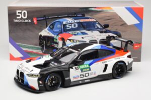 BMW M4 GT3 Ceccato Racing #50 T. Glock DTM Imola 2022 Minichamps 1:18 113222050 Metal — billede 8 af 8