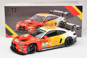 BMW M4 GT3 #72 D. Harper / M. Hesse / C. Weerts BMW M Team RMG 24 Hours of Nurburgring 2024 Minichamps 1:18 113242072 Metal — billede 8 af 8