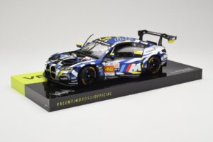 BMW M4 GT3 Team WRT #46 V. Rossi / A. Al-Harthy / M. Martin DNF 24 Hours of Le Mans 2024 Minichamps 1:18 113242446 Metal — billede 3 af 8
