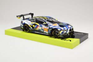 BMW M4 GT3 Team WRT #46 V. Rossi / A. Al-Harthy / M. Martin DNF 24 Hours of Le Mans 2024 Minichamps 1:18 113242446 Metal — billede 6 af 8