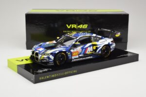 BMW M4 GT3 Team WRT #46 V. Rossi / A. Al-Harthy / M. Martin DNF 24 Hours of Le Mans 2024 Minichamps 1:18 113242446 Metal — billede 8 af 8