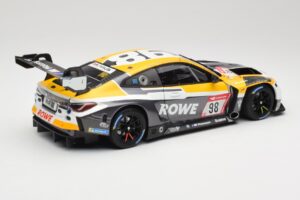 BMW M4 GT3 #98 M. Wittmann / S. van der Linde Rowe Racing ADAC 24h Nurburgring 2023 Minichamps 1:18 113232098 Metal — billede 3 af 8