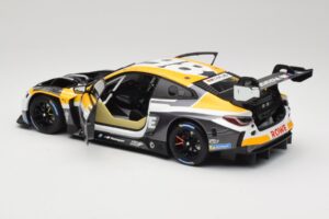 BMW M4 GT3 #98 M. Wittmann / S. van der Linde Rowe Racing ADAC 24h Nurburgring 2023 Minichamps 1:18 113232098 Metal — billede 5 af 8