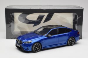 BMW M5 G90 Marina Bay Blue Metallic GT Spirit 1:18 GT507 Resin — billede 6 af 6