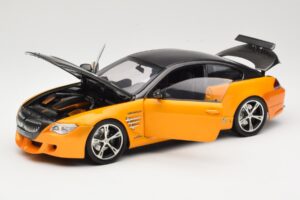 BMW M6 E63 AC Schnitzer Tension Yellow & Black Norev 1:18 183550 Metal — billede 2 af 8