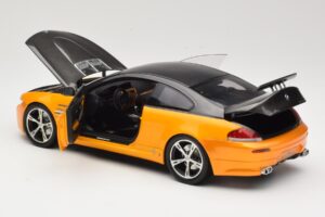 BMW M6 E63 AC Schnitzer Tension Yellow & Black Norev 1:18 183550 Metal — billede 5 af 8