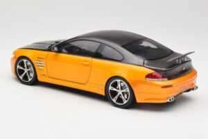 BMW M6 E63 AC Schnitzer Tension Yellow & Black Norev 1:18 183550 Metal — billede 7 af 8