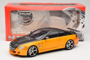 BMW M6 E63 AC Schnitzer Tension Yellow & Black Norev 1:18 183550 Metal — billede 8 af 8