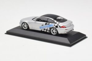 BMW M6 E63 IAA Frankfurt Sølv Minichamps 1:43 M6001 Metal — billede 3 af 4