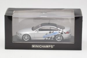 BMW M6 E63 IAA Frankfurt Sølv Minichamps 1:43 M6001 Metal — billede 4 af 4