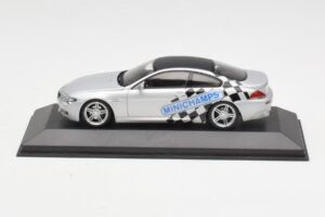 BMW M6 E63 IAA Frankfurt Sølv Minichamps 1:43 M6001 Metal