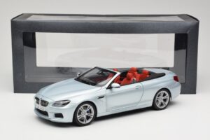 BMW M6 F12 Cabriolet Silverstone Silver Paragon 1:18 8043225656 Metal — billede 8 af 8