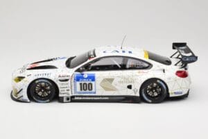 BMW M6 GT3 F13 #100 Schubert Motorsport J. Edwards / J. Klingmann 24h Nurburgring 2016 Minichamps 1:18 155162611 Metal — billede 3 af 6