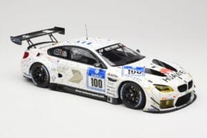 BMW M6 GT3 F13 #100 Schubert Motorsport J. Edwards / J. Klingmann 24h Nurburgring 2016 Minichamps 1:18 155162611 Metal — billede 4 af 6