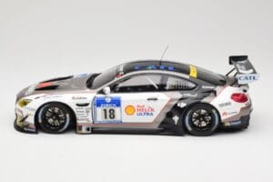 BMW M6 GT3 F13 #18 Schubert Motorsport A. Farfus / J. Krohn 24h Nurburgring 2016 Minichamps 1:18 155162618 Metal — billede 3 af 6
