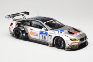 BMW M6 GT3 F13 #18 Schubert Motorsport A. Farfus / J. Krohn 24h Nurburgring 2016 Minichamps 1:18 155162618 Metal — billede 4 af 6