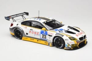 BMW M6 GT3 F13 #23 Rowe Racing A. Sims / P. Eng 24h Nurburgring 2016 Minichamps 1:18 155162623 Metal — billede 4 af 6