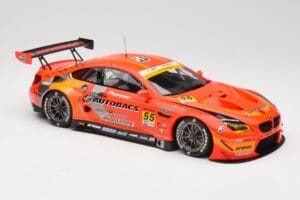 BMW M6 GT3 F13 #55 Autobacs Racing Team R. Takagi / K. Kobayashi Super GT Series 2016 Minichamps 1:18 155162655 Metal — billede 4 af 6