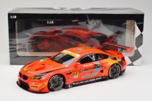 BMW M6 GT3 F13 #55 Autobacs Racing Team R. Takagi / K. Kobayashi Super GT Series 2016 Minichamps 1:18 155162655 Metal — billede 6 af 6