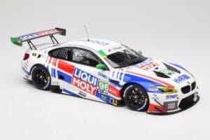 BMW M6 GT3 F13 #96 Turner Motorsport B. Auberlen / R. Foley Class Winner Petit Le Mans 2019 Minichamps 1:18 153192696 Metal — billede 4 af 6