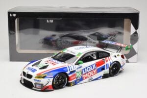 BMW M6 GT3 F13 #96 Turner Motorsport B. Auberlen / R. Foley Class Winner Petit Le Mans 2019 Minichamps 1:18 153192696 Metal — billede 6 af 6